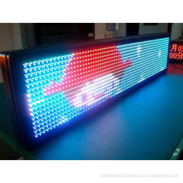 Rgb Full Color Led Scrolling Message Sign Board P10 , 9000 Nits